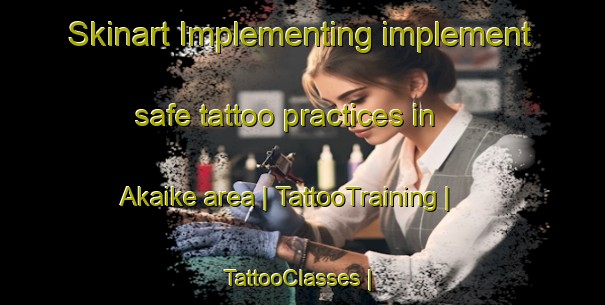 Skinart Implementing implement safe tattoo practices in Akaike area | TattooTraining | TattooClasses | SkinartTraining-Japan